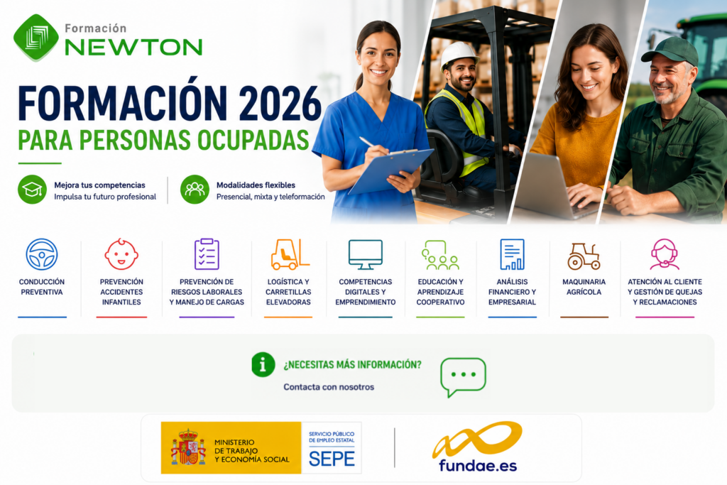 Cartel Cursos Ocupados 2026